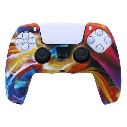 PS5 Protective Silicone Case Skin for Dualsense Wireless Controller Thumb Grips Gel Rubber Cover
